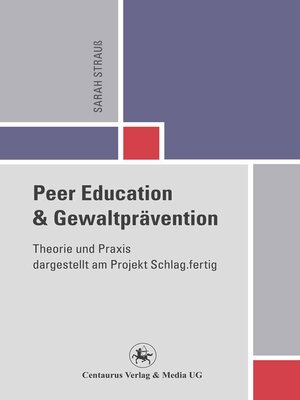cover image of Peer Education und Gewaltprävention